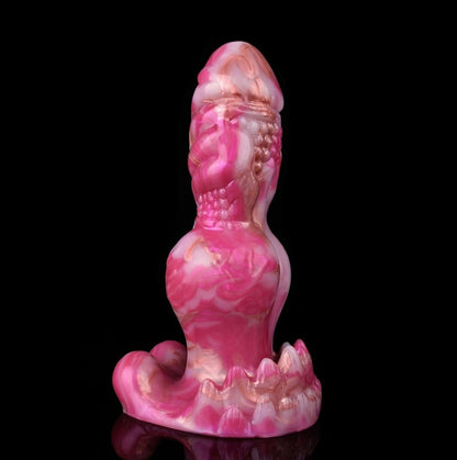 Dragon Dildo Blaze - big realistic vibrating dragon dildo - Standing Front View