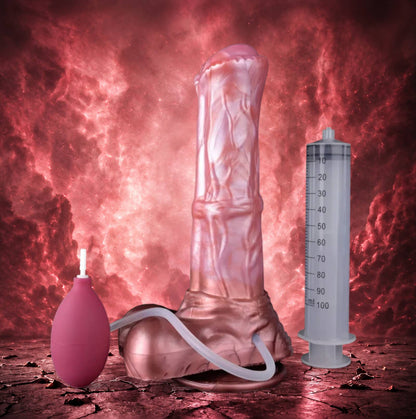 Colossus Dragon Dildo Bronze - big realistic squirting horse dildo - Cover Image