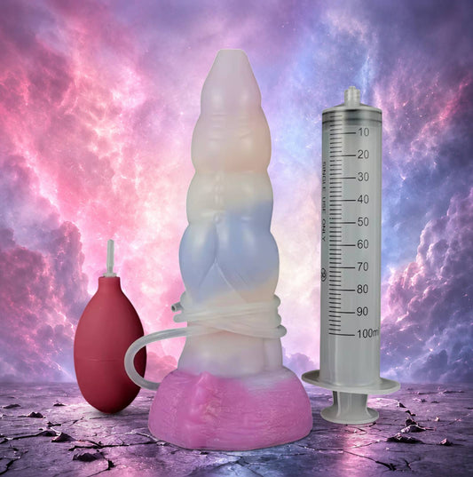 Dragon Dildo Frost - big realistic squirting horse dildo - Cover Image