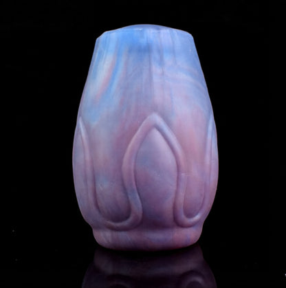 Dragon Stroker Marble - realistic textured masturbator - Closed End Top View