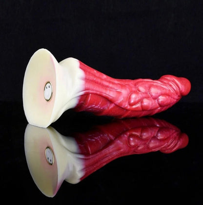 Dragon Dildo Ruby - big realistic vibrating dragon dildo - Base Charging Port Detail