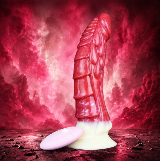 Dragon Dildo Ruby - big realistic vibrating dragon dildo - Cover Image